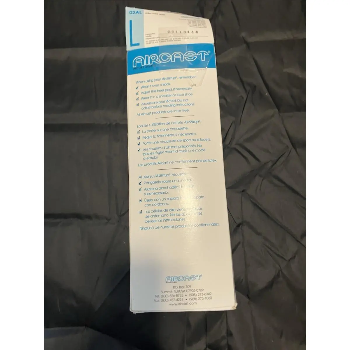 Aircast  - Aircast Air-Stirrup - 02AL (UPC: 888912044233) 1