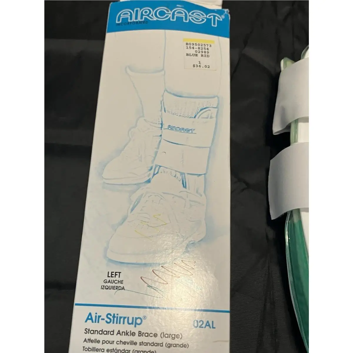 Aircast  - Aircast Air-Stirrup - 02AL (UPC: 888912044233) 3