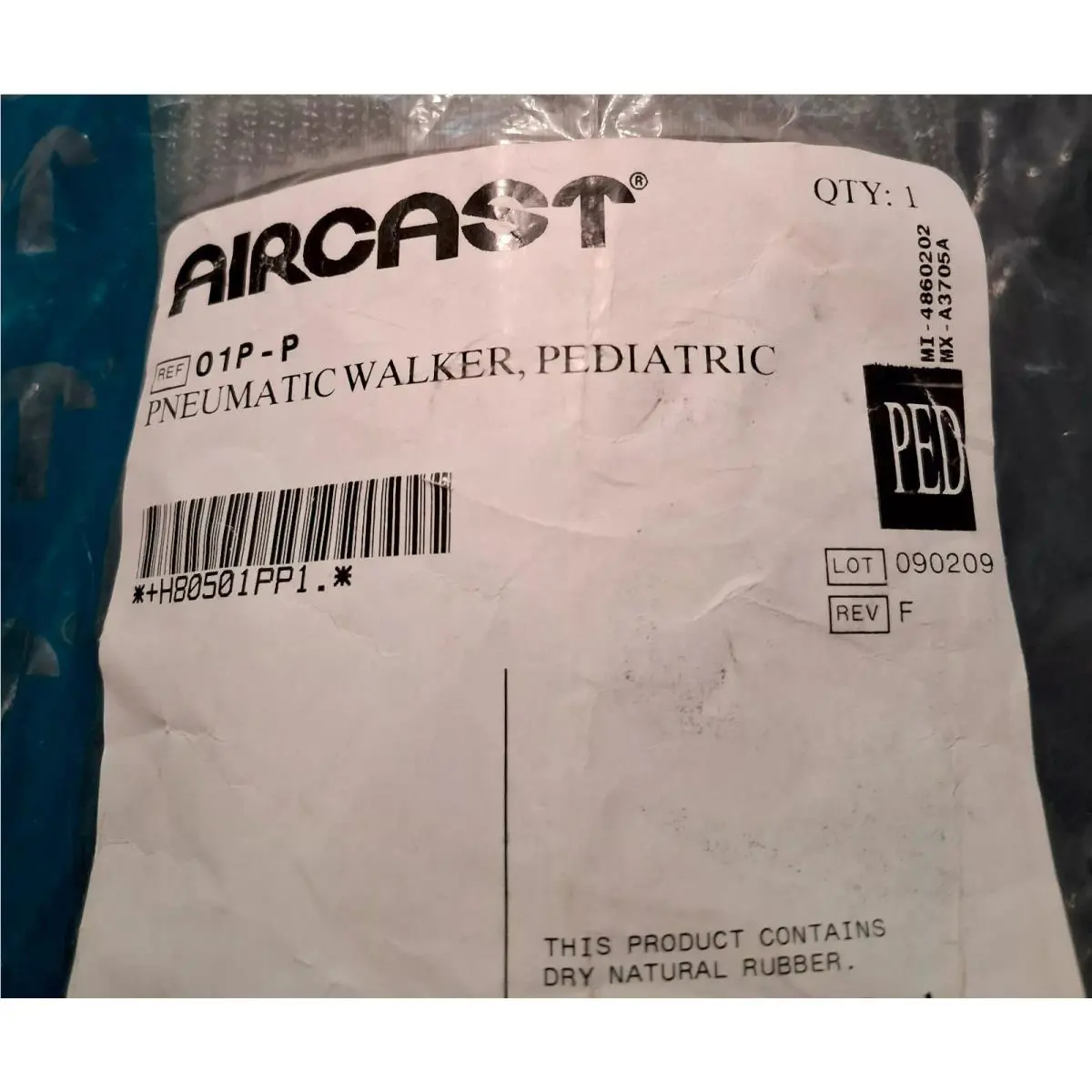 Aircast  - Aircast XP - 01P-P - Gray (UPC: 015421011610) 3