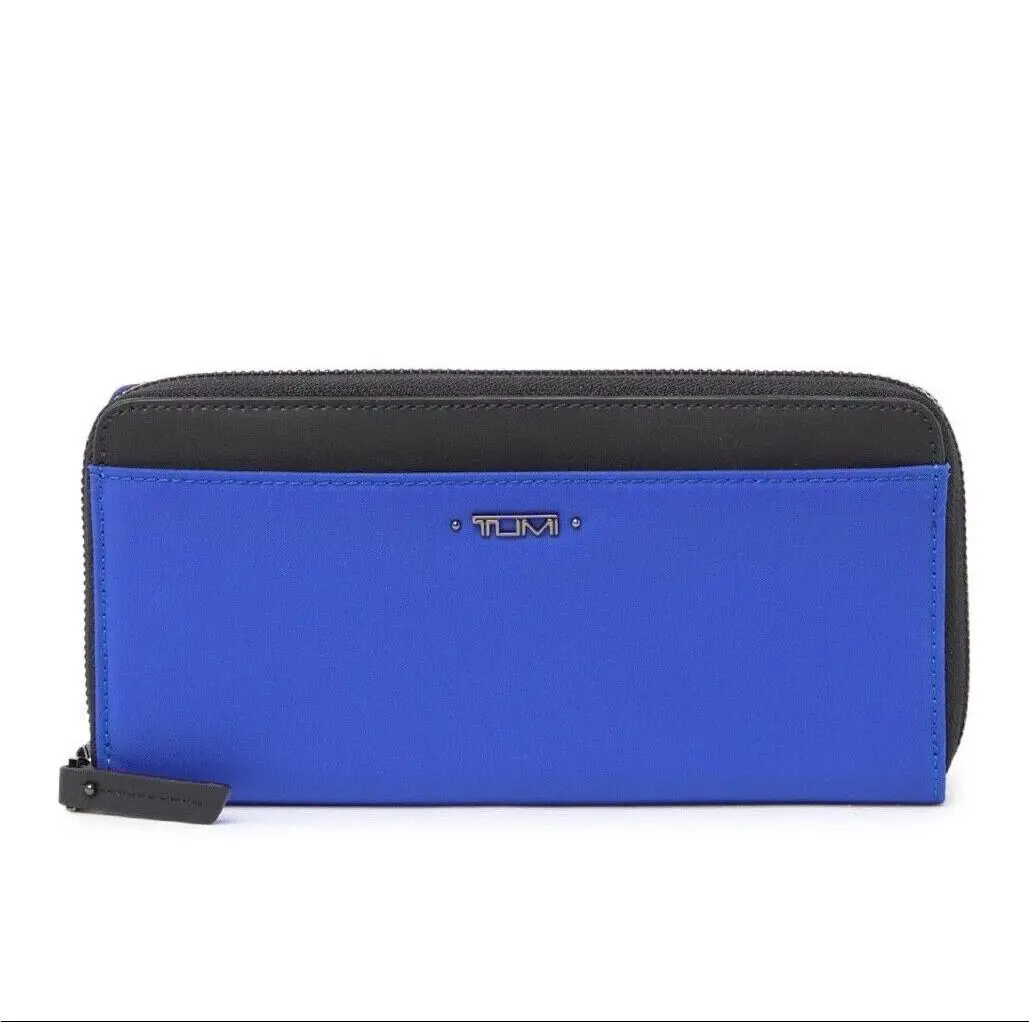 Vista Zip-around Wallet 120792-7709/120791-7706/120791-1041/120792-8303 Dazzling Blue by Tumi