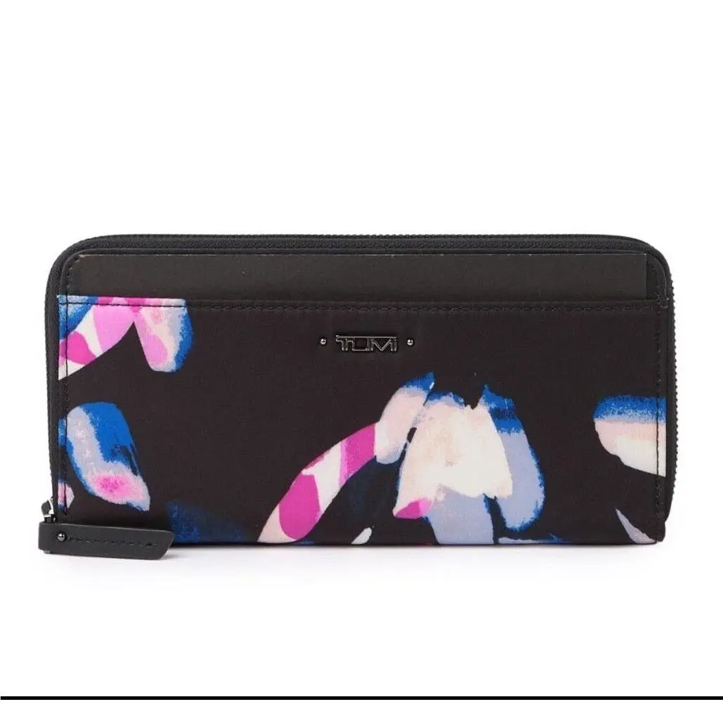 Vista Zip-around Wallet 120792-7709/120791-7706/120791-1041/120792-8303 Himalayan Sky Print by Tumi