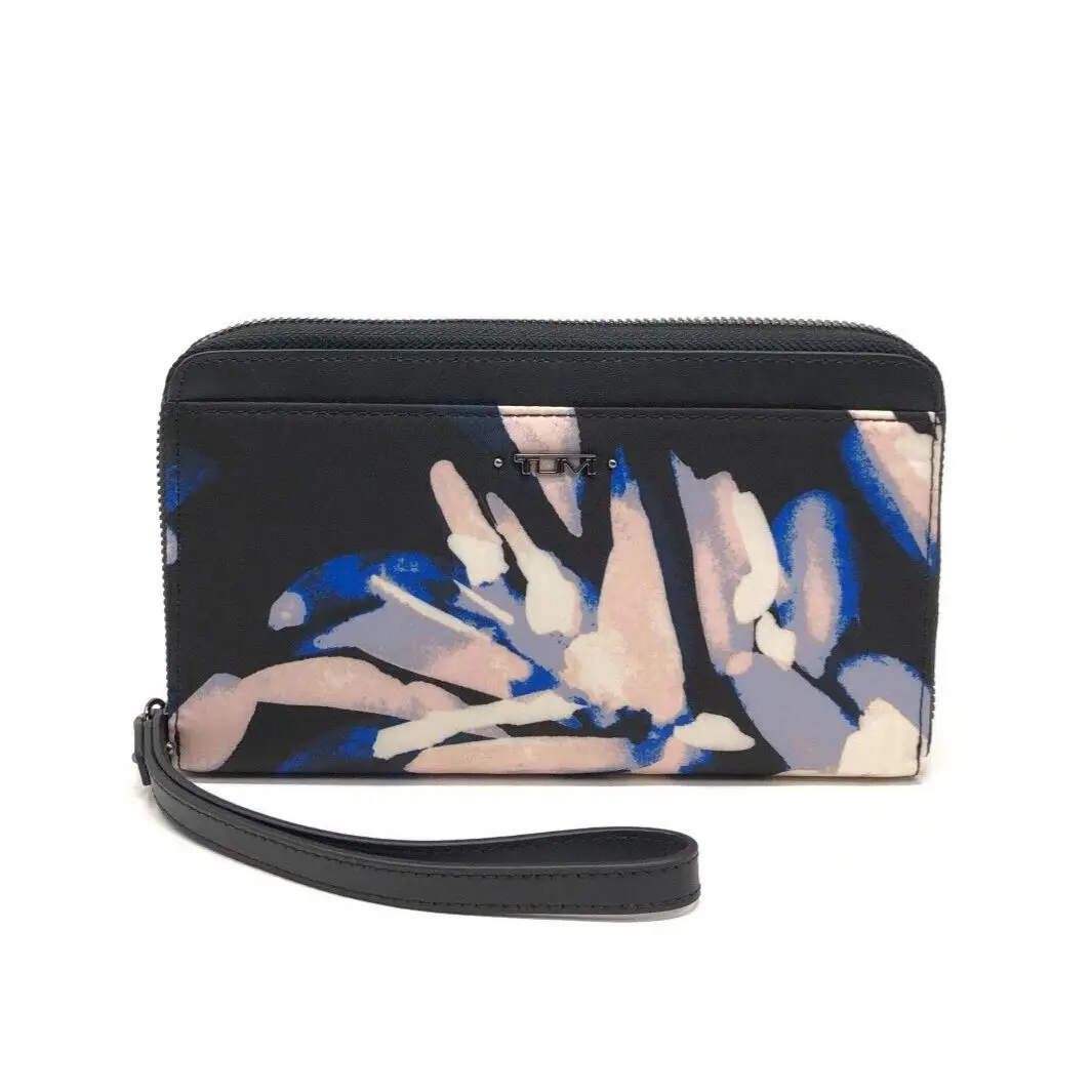 Vista Nylon Leather Travel Wallet Himalayan Sky Print 120798-8303 by Tumi