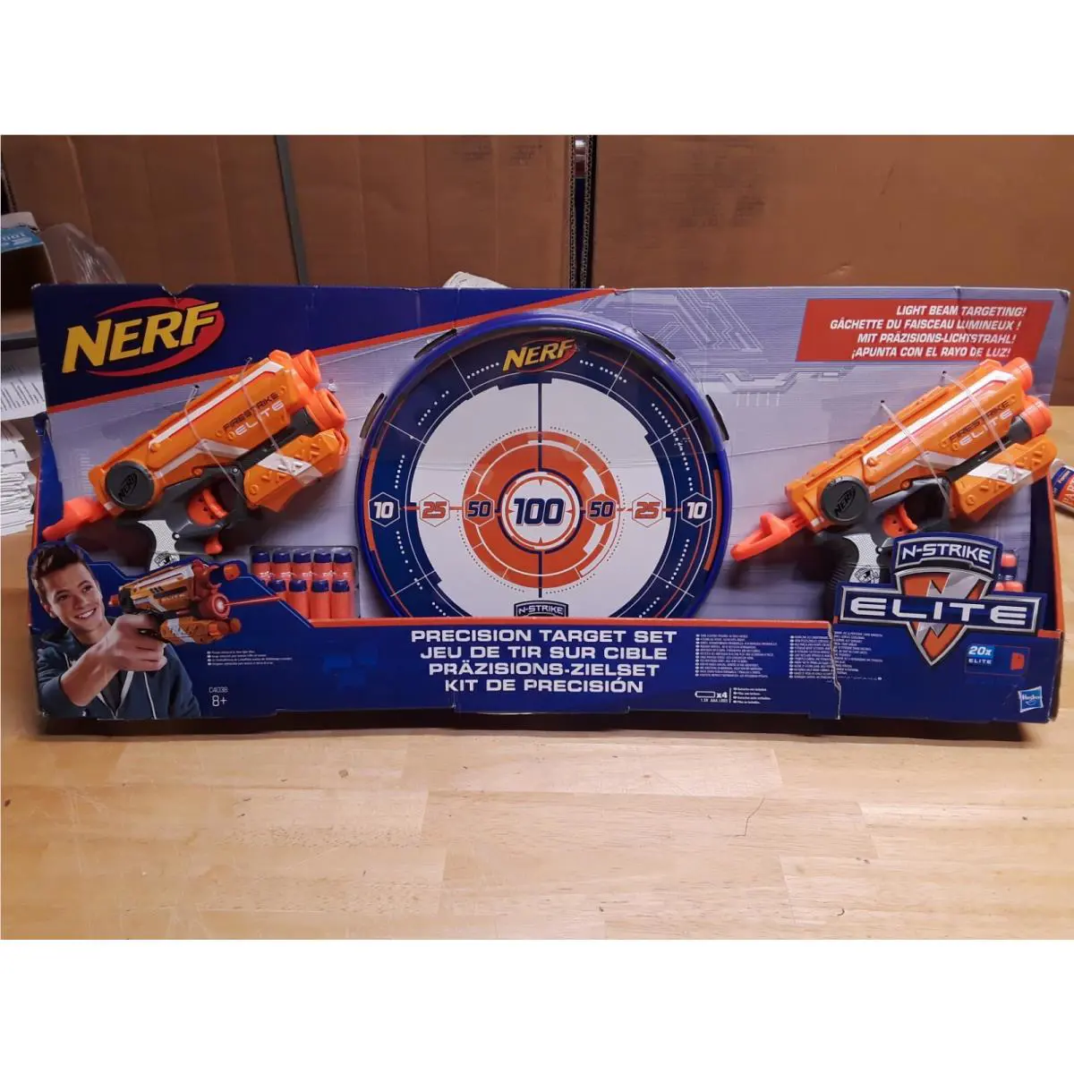 Nerf Rare Euro3 Precision Target Set in Packaging Selling Nerf Collection