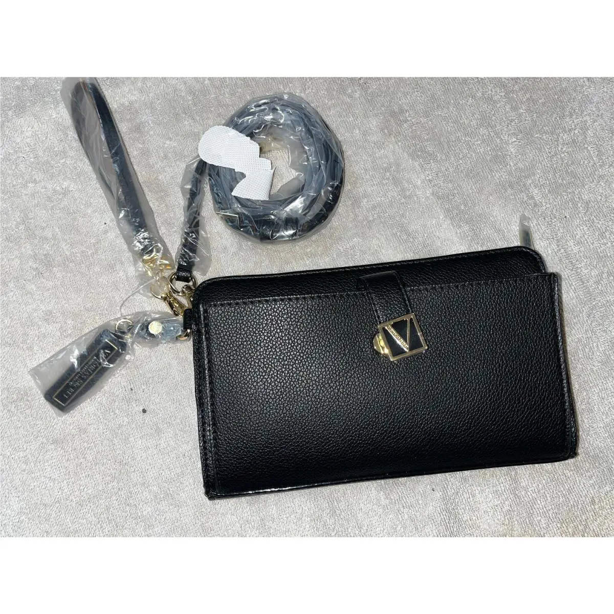Vs/victoria Secret”crossbody/wristlet Handbag/purse
