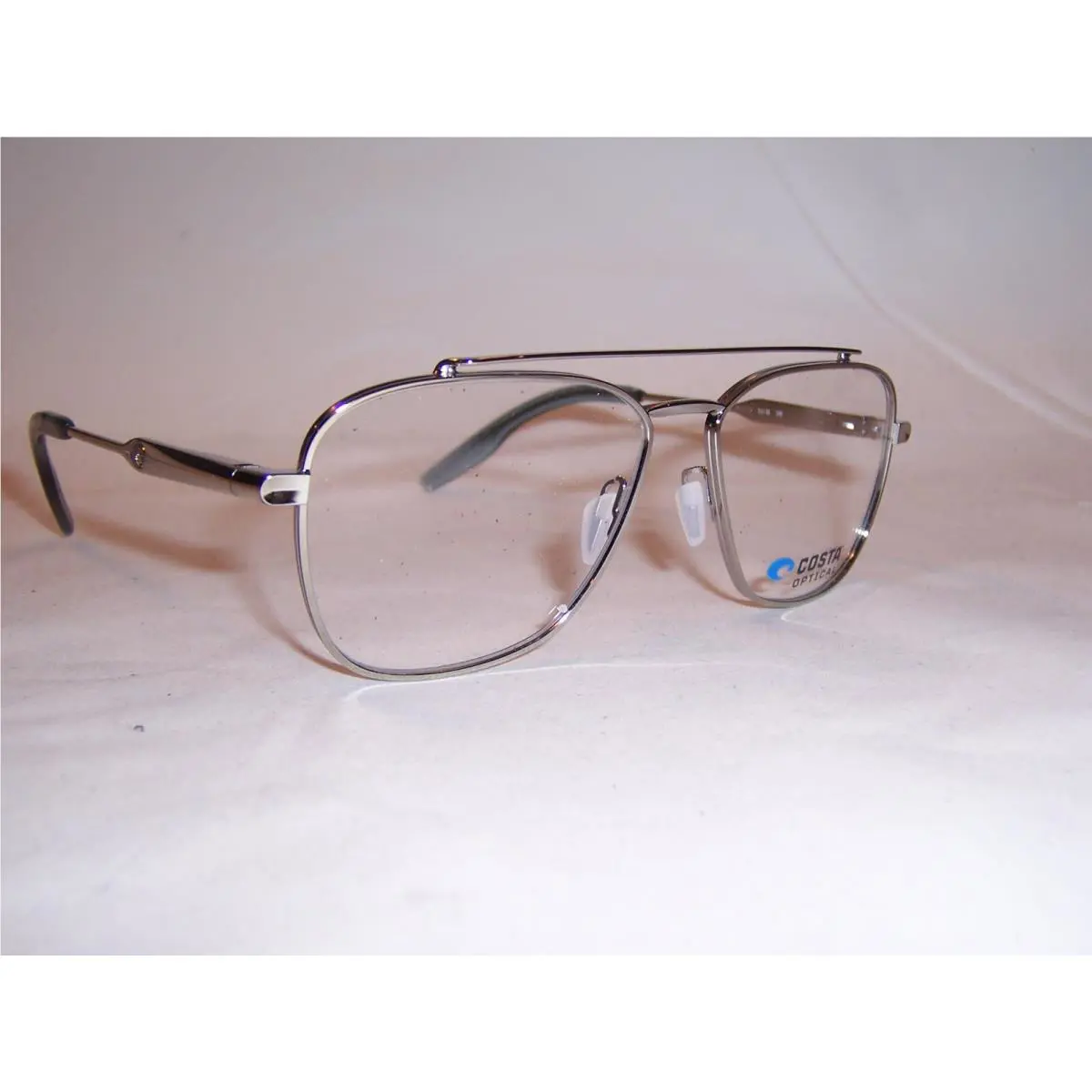 Costa Del Mar Eyeglasses 06A3013 Silver 3013-02 55mm RX 3013
