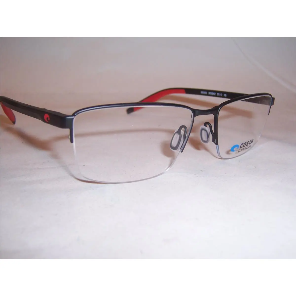 Costa Del Mar Eyeglasses 06A3015 Matte Black 3015-04 57mm RX 3015