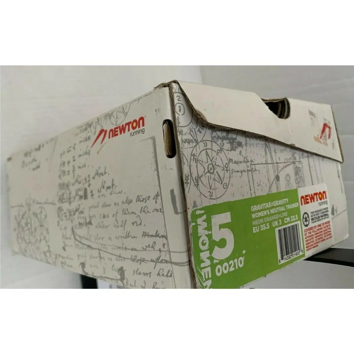 Newton shoes - Newton Gravity - Gravity - 00210 - Neon Orange//Lime (UPC: 814382014056) 8