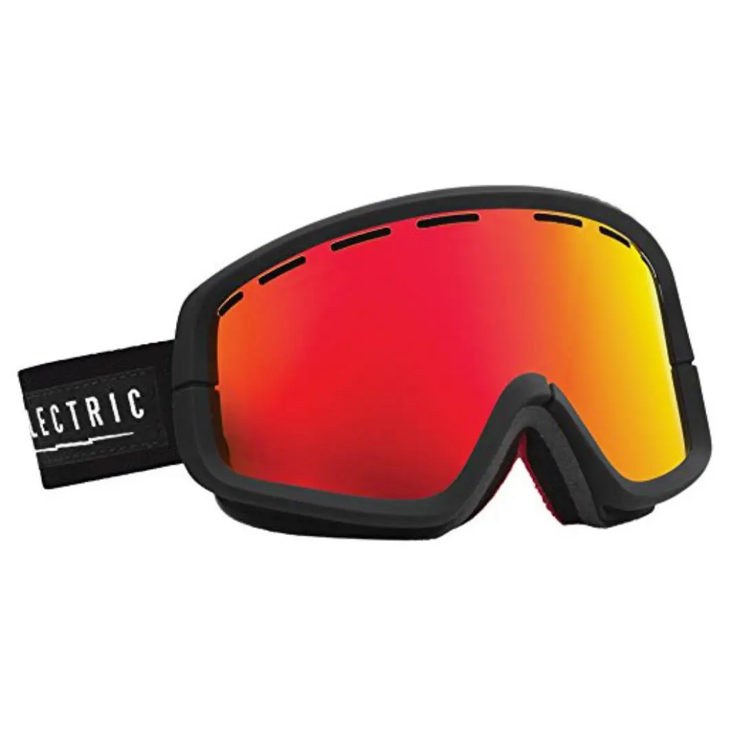 EGB2 Ski Snow Goggles-magnum Matte Black-bronze Red Chrome+bonus by Electric