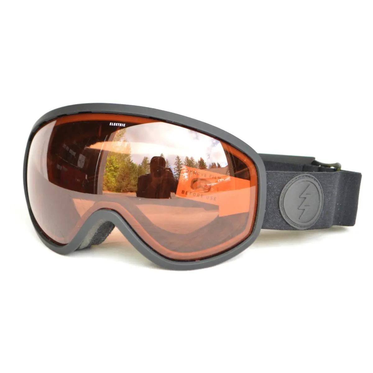 Nwob Electric Masher Snowboard Goggles Matte Black / Brose Ergonomic