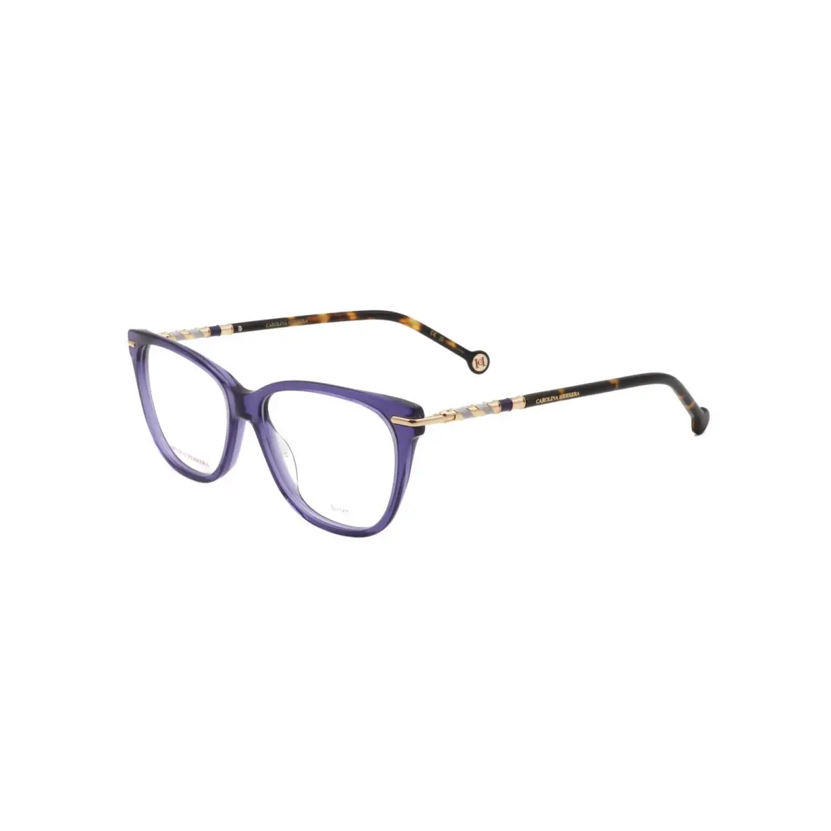 Carolina Herrera Woman 54mm Violet Havana Opticals HER0096-HKZ-54