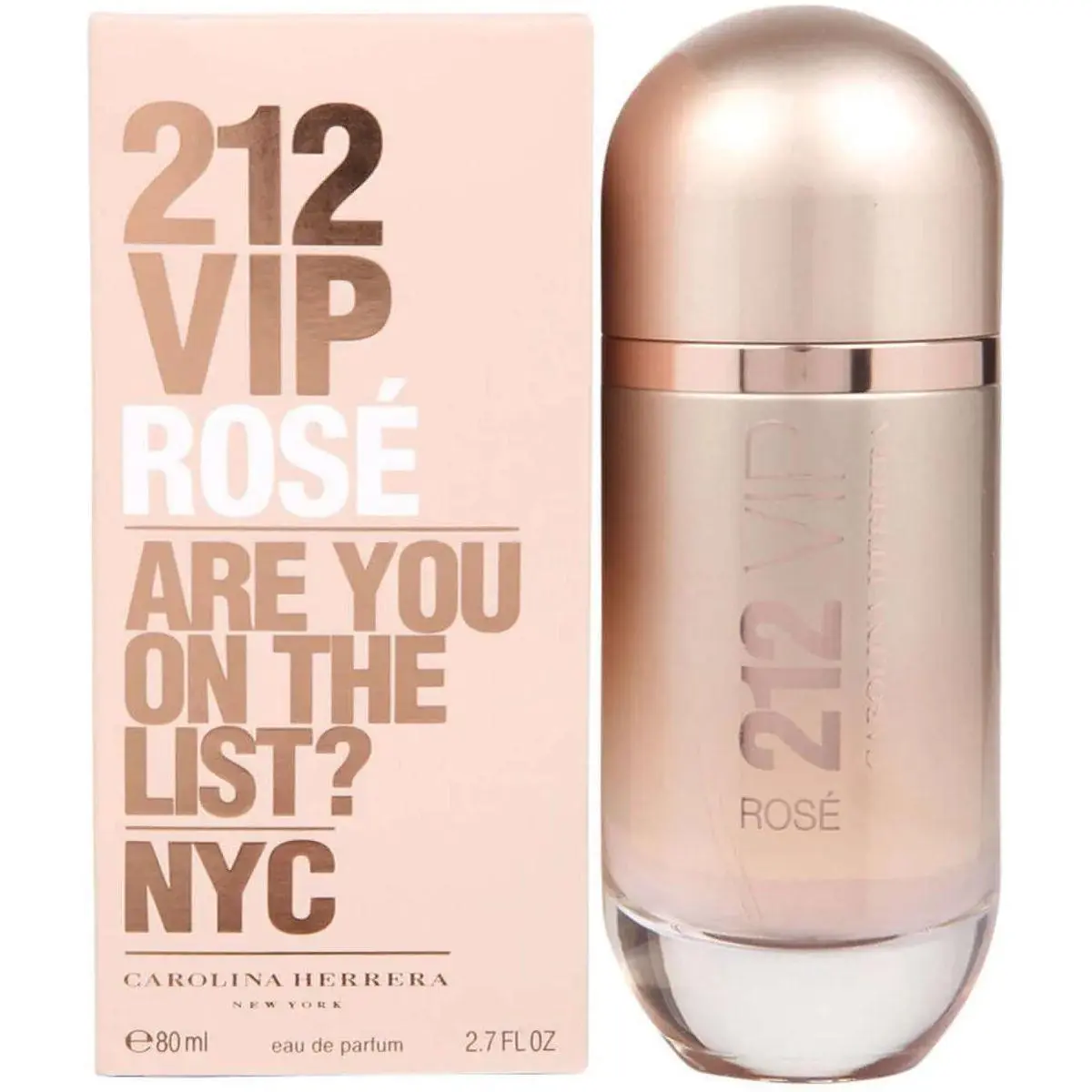 212 Vip Rose by Carolina Herrera Perfume For Women Edp 2.6 / 2.7 oz