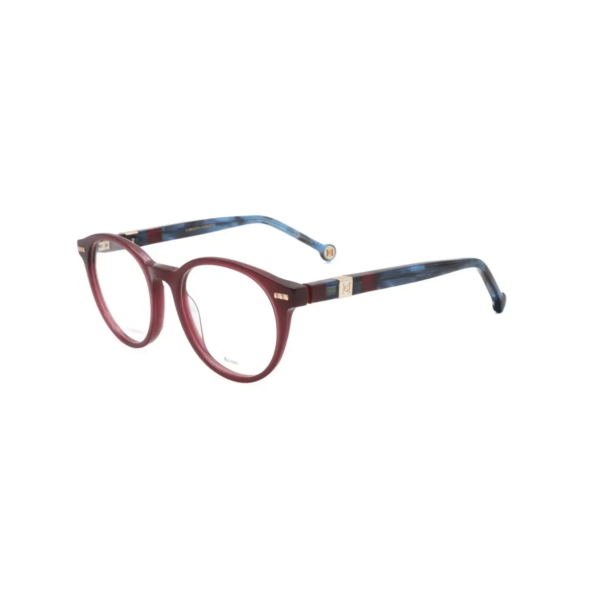 Carolina Herrera Woman 50mm Burgundy Blue Opticals CH0049-XAE-50