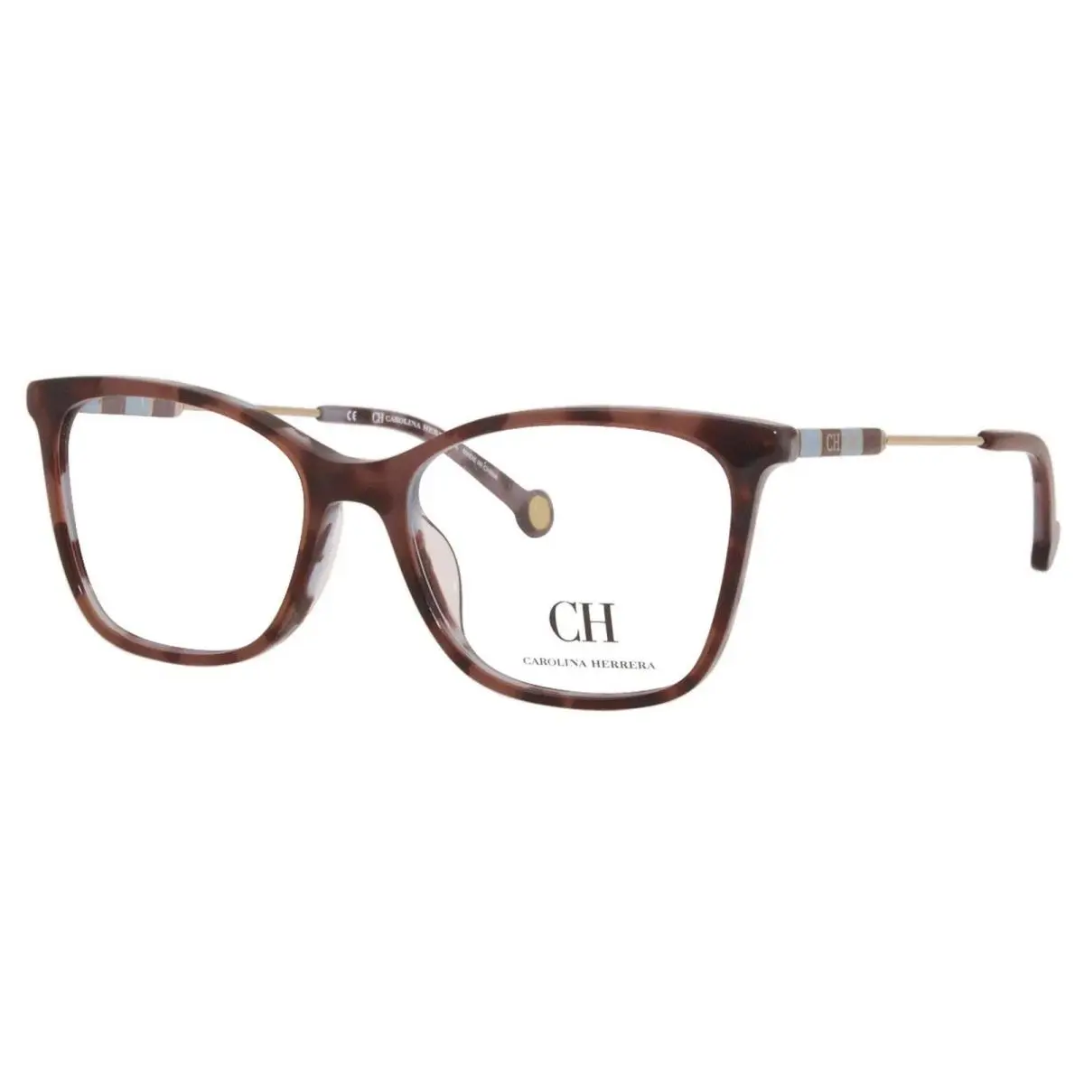 Carolina Herrera Vhe 846K 0ADD Tortoise Eyeglasses 53/17/140 with Case - Frame: Tortoise, Manufacturer: 0ADD