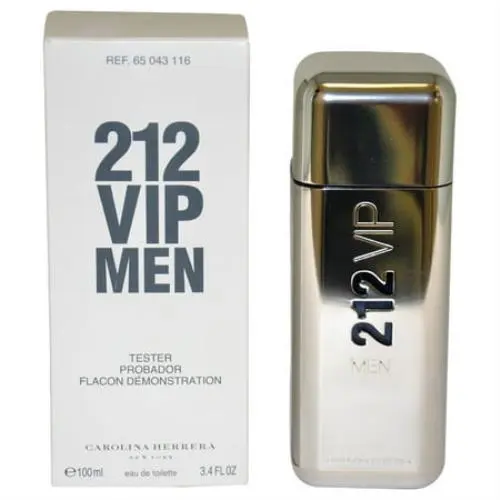212 Vip by Carolina Herrera For Men - 3.4 oz Edt Spray Tester