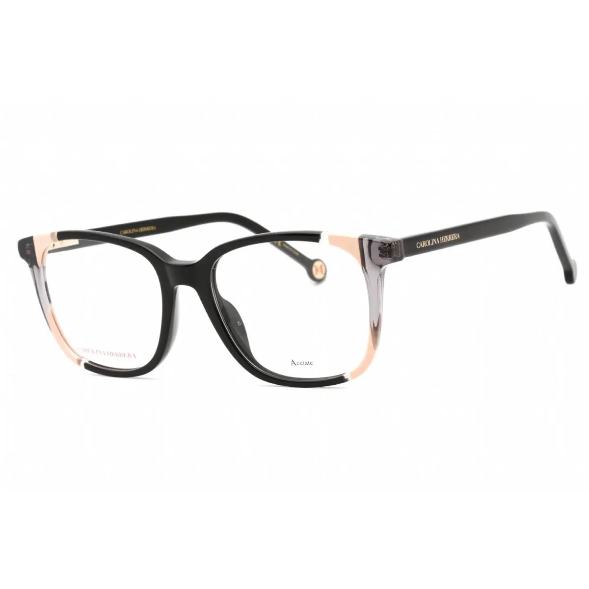 Carolina Herrera CH-0065-0KDX-52 Eyeglasses 52mm - Frame: Black Nude