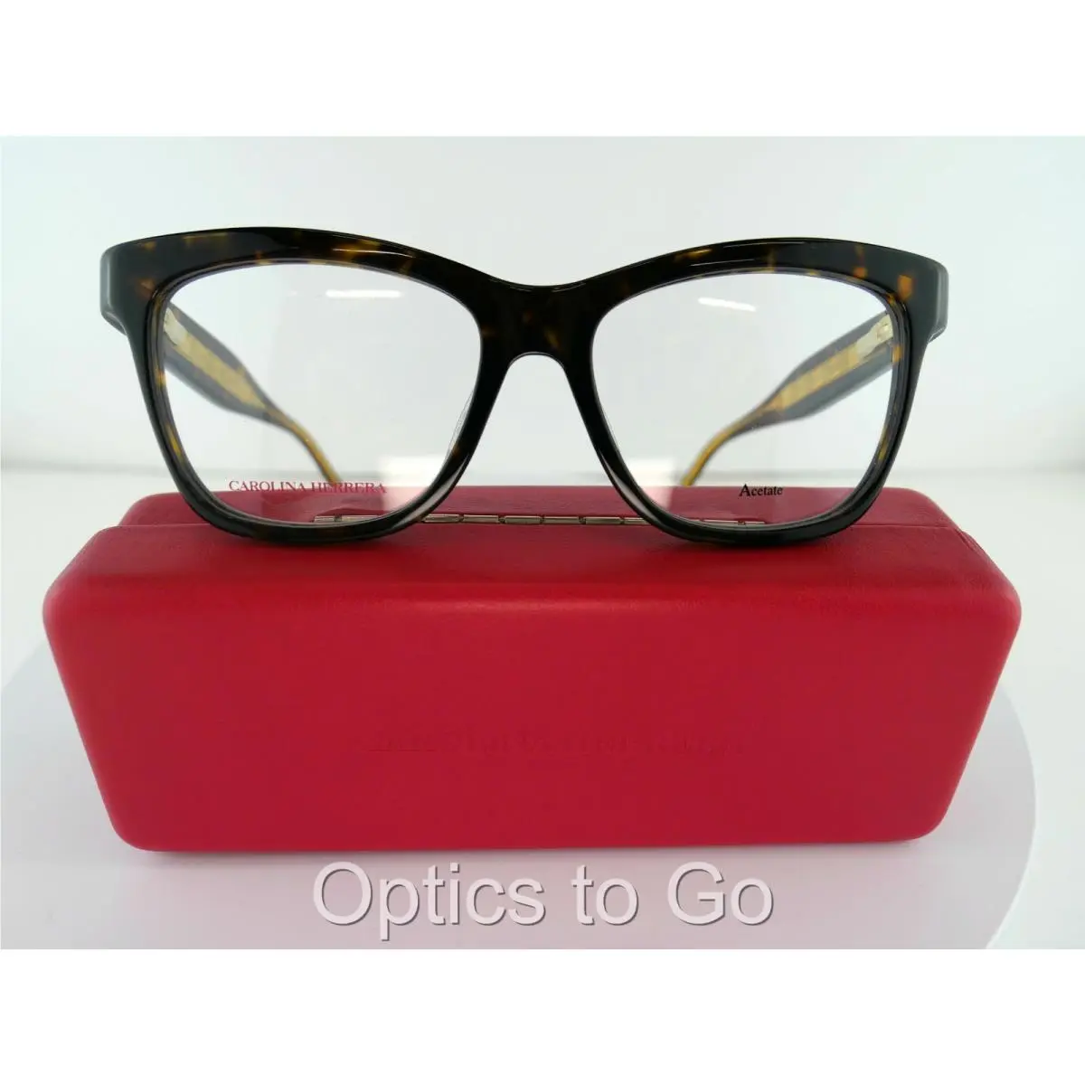 Carolina Herrera CH0016 086 Dark Tortoise 502-16-145 Eyeglasses Frames