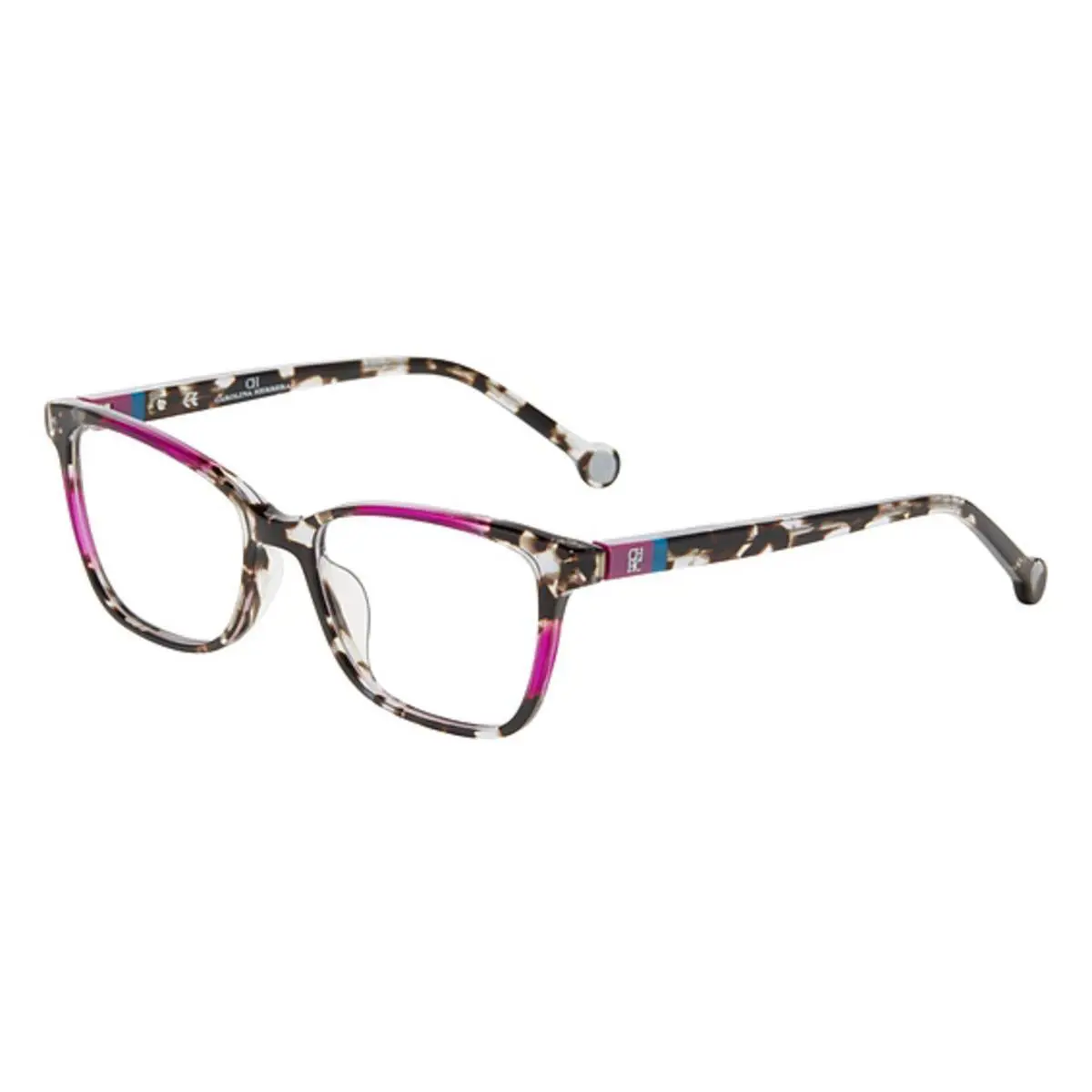Carolina Herrera VHE856K-721Y Tortoise Pink 53mm - Frame: Tortoise