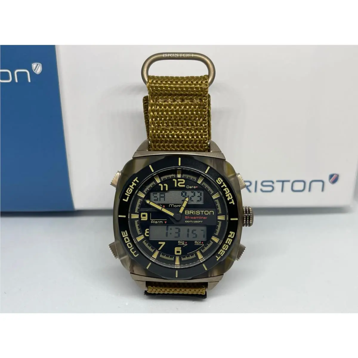 Streamliner Adventure Analog/digital Khaki 211144.PKAM.TJ.19.VBZ by Briston