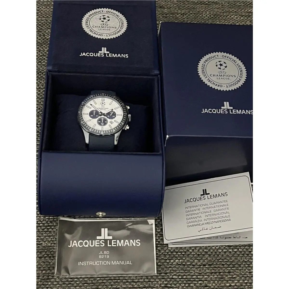 Watch U-43A Champions League Uefa Chronograph Limited Edition by Jacques Lemans