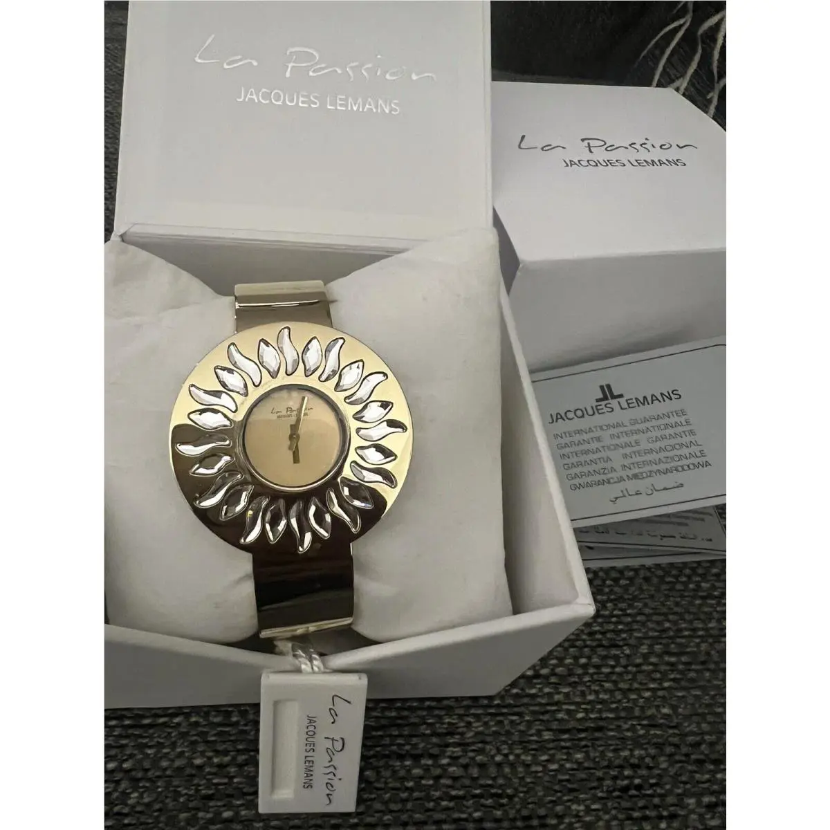 Watch LP-119C with Box Warranty La Passion Model by Jacques Lemans