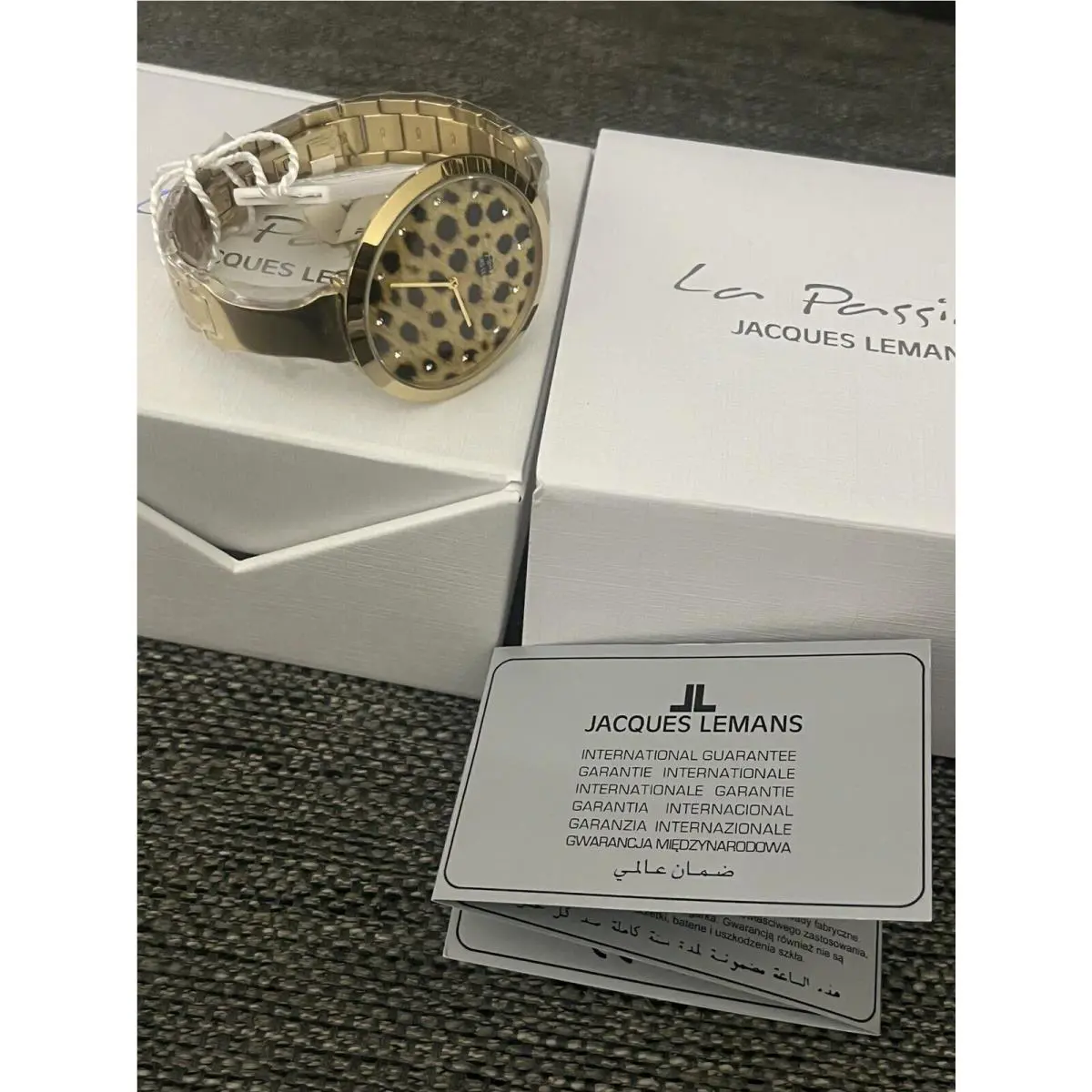 Watch LP-115J with Box Warranty La Passion Model by Jacques Lemans