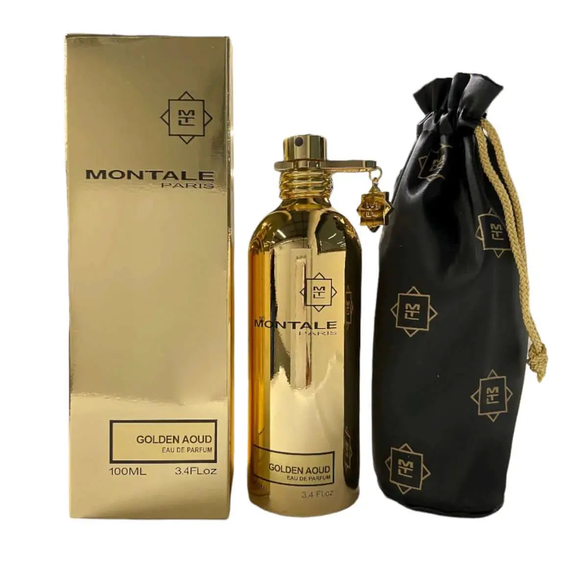 Golden Aoud by Montale Perfume For Unisex Edp 3.3 / 3.4 oz