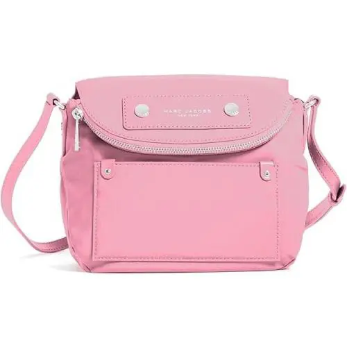 Marc Jacobs M0012909 Preppy Natasha Pink W/ Silver Hardware Womens Crossbody Bag