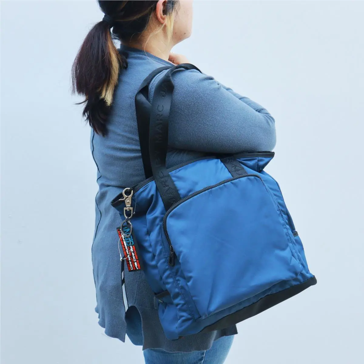 Marc by Marc Jacobs Nylon Pocket Tote Bonus: MJ Usa Keycha