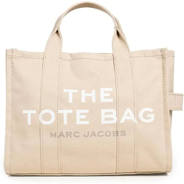 Marc Jacobs The Woven Medium Tote Bag Color: Beige Box 1