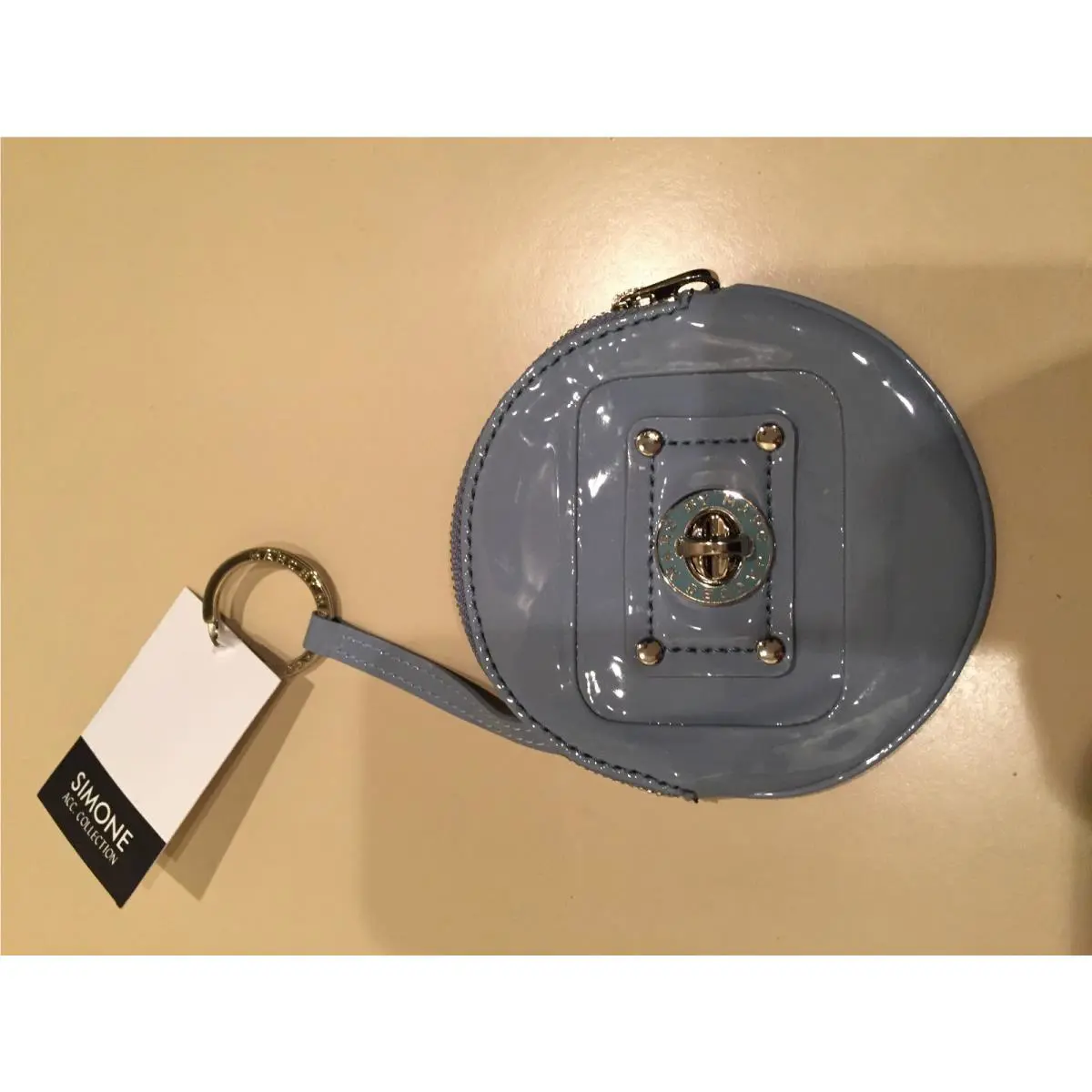 Marc by Marc Jacobs Totally Turnlock Patent Change Purse/keyring