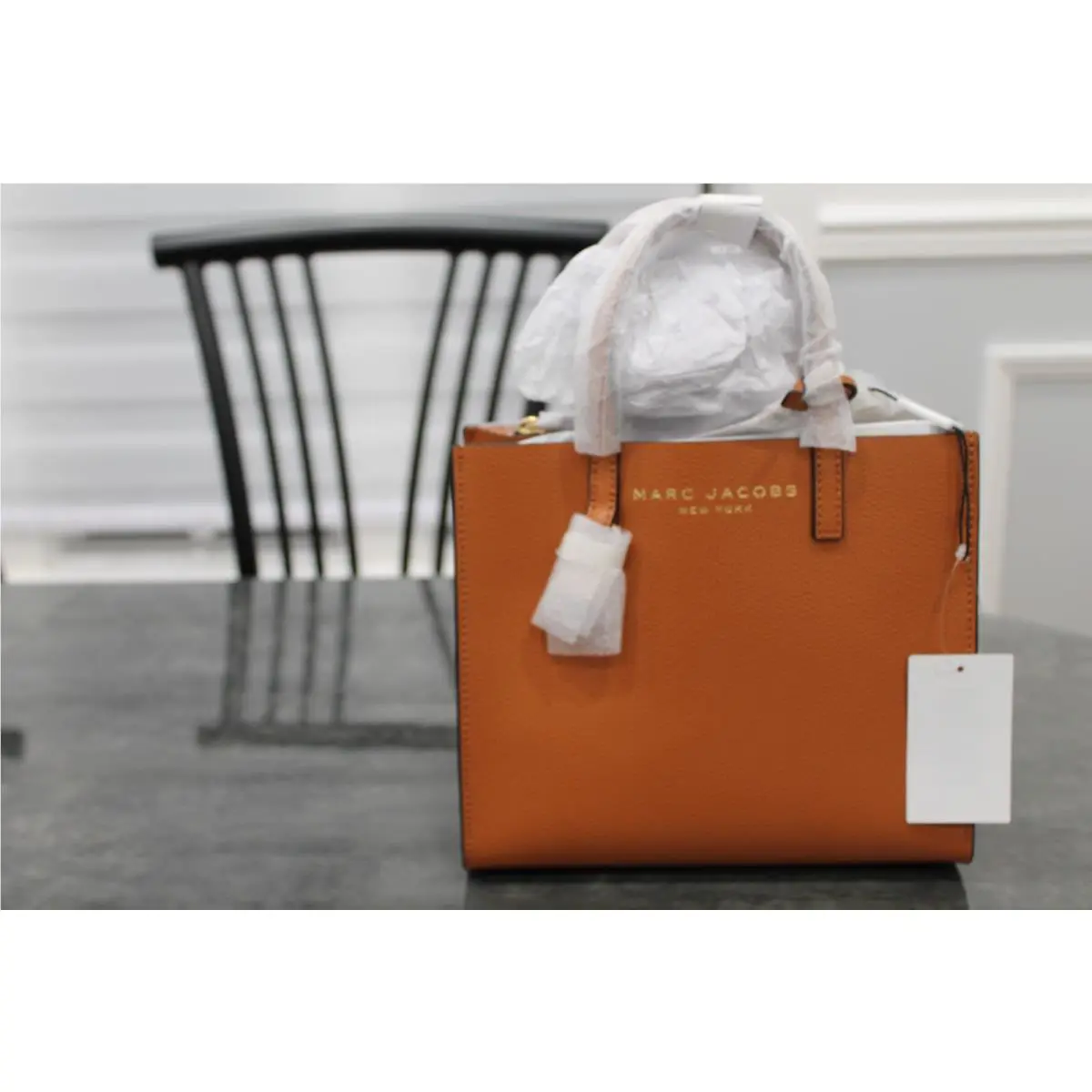 Marc Jacobs Mini Grind Leather Crossbody Bag Purse