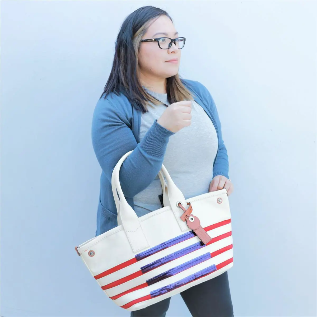 Marc by Marc Jacobs Stripe Canvas Beach Tote by Marc By Marc Jacobs