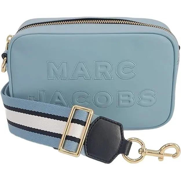 Marc Jacobs M0014465 Flash Light Blue with Gold Hardware Womens Crossbody Bag