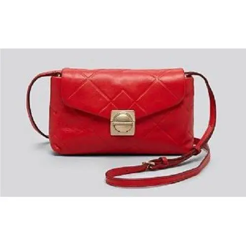 Marc BY Marc Jacobs Crossbody Circle In Square Scored Martina Cambridge Red