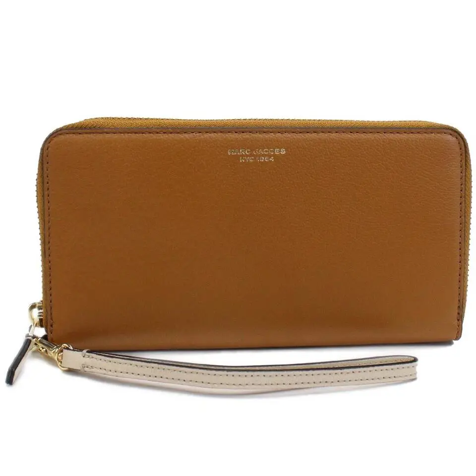 Marc Jacobs The Continental Wristlet Long Wallet Round Zipper Cathay S161L03Fa22
