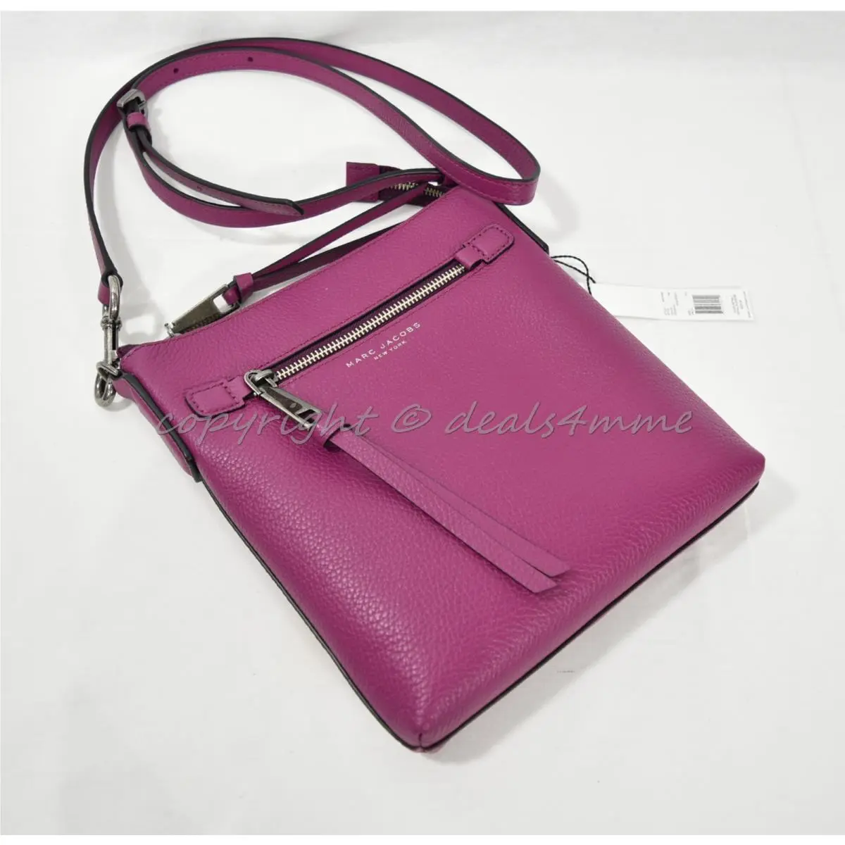 Marc By Marc Jacobs M0010062 Shoulder/crossbody Bag Wild Berry-magenta Pink