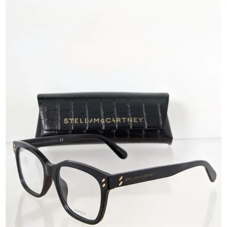 Stella Mccartney Eyeglasses SC 50028I 001 50028 Bio Acetate Frame by Stella McCartney