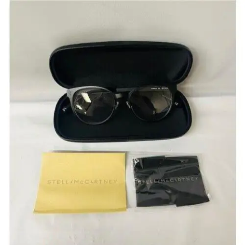 Stella Mccartney SC0062O Blue Light Eyeglasses in Black 52-18-145- IN Case by Stella McCartney