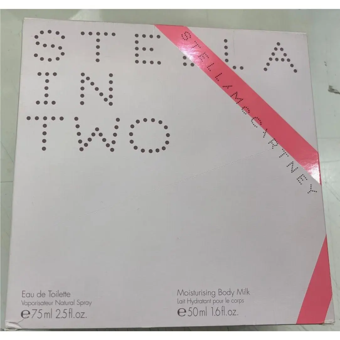 Stella IN Two BY Stella Mccartney 2 pc Set 2.5 Oz Edt 1.6 Oz Body Milk