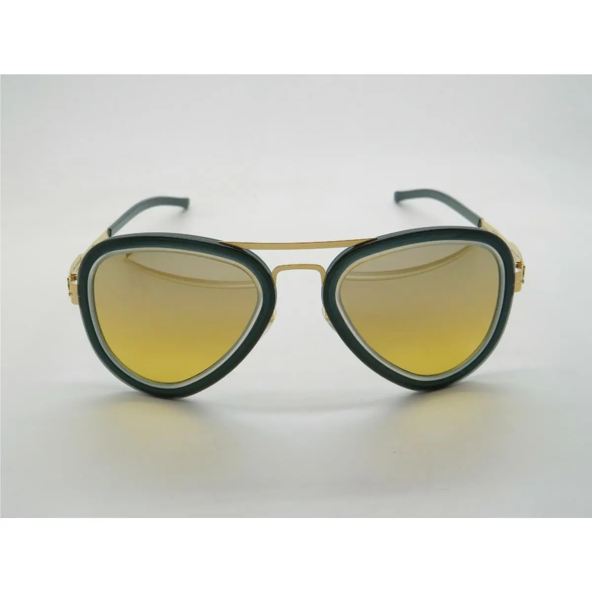 IC Berlin Rinaldo P. Matte Gold/rocket Fuel Aviator 52mm Sunglasses