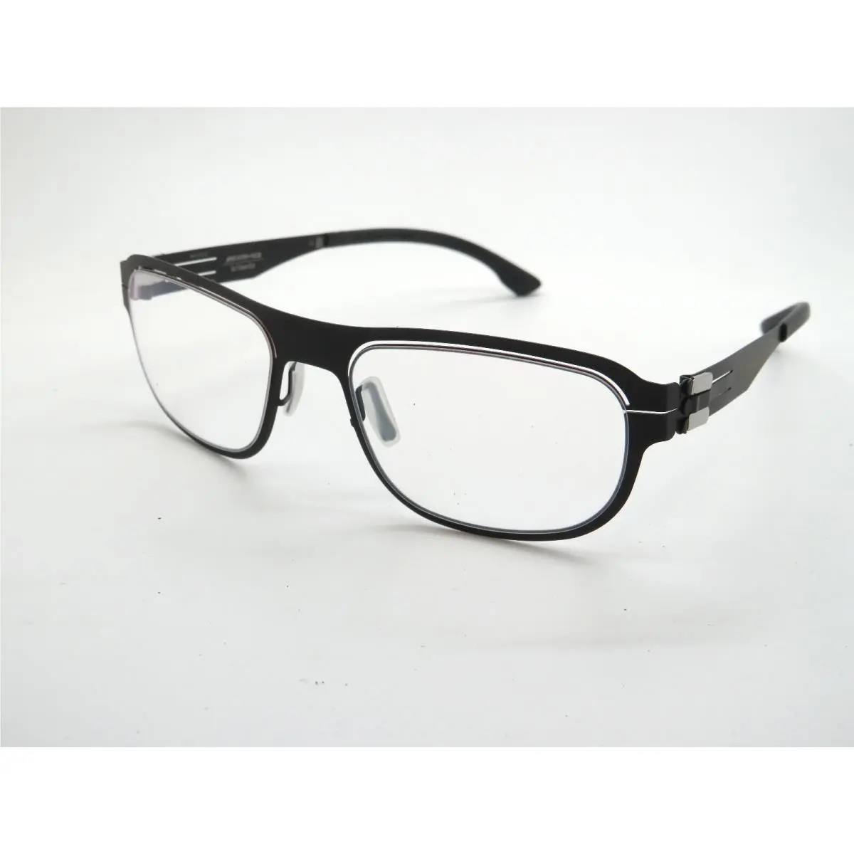 IC Berlin x Amg 03 Shiny Gunmetal/yellow 55mm Eyeglasses