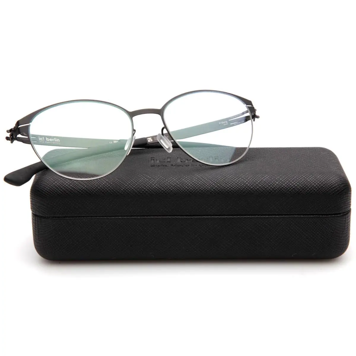ic Berlin P-berg Black Eyeglasses Frame 52-16-145mm B42mm