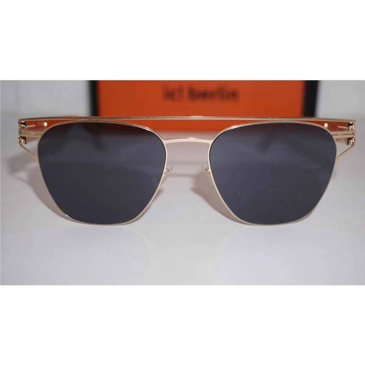 IC Berlin Sunglasses IC Berlin Supremacy Rose Gold Black 51 17