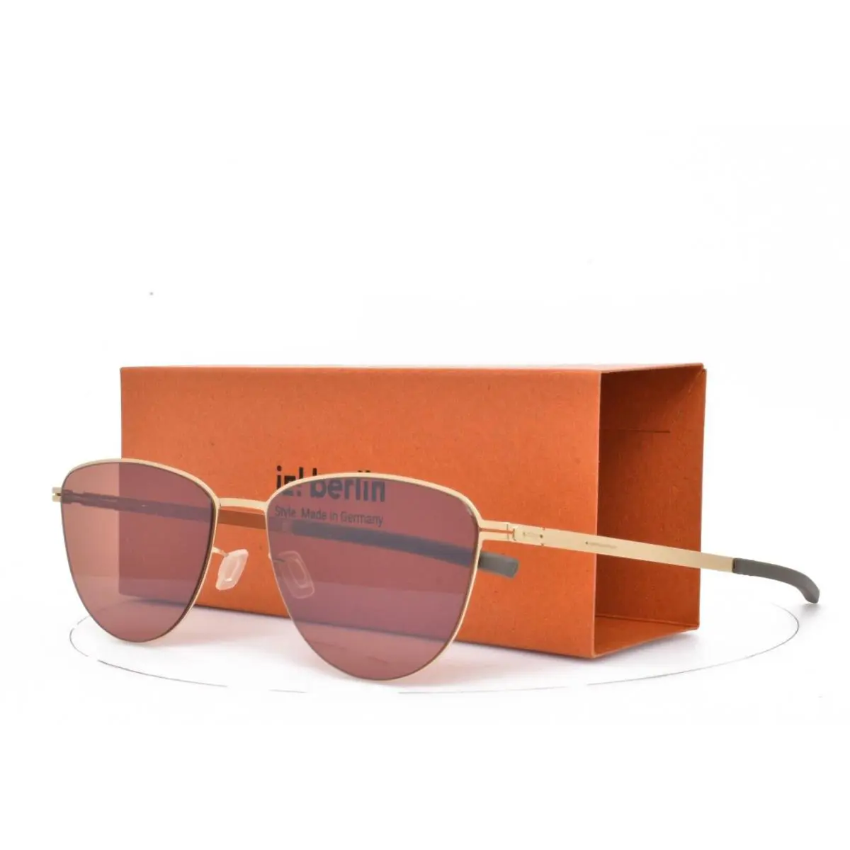iC Berlin Sunglasses Pali Rose Gold 55-16-145 by ic! berlin