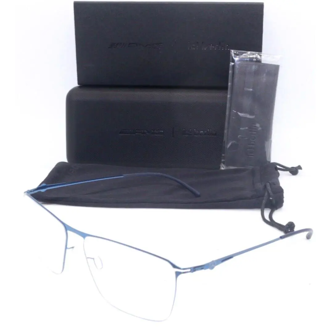 IC Berlin Mercedes Benz MB 08 Electric Blue Authentc Eyeglasses 55-14