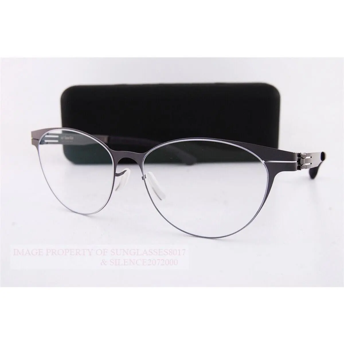 ic Berlin Eyeglass Frames Bossa Nova Aubergine Purple Germany 50mm