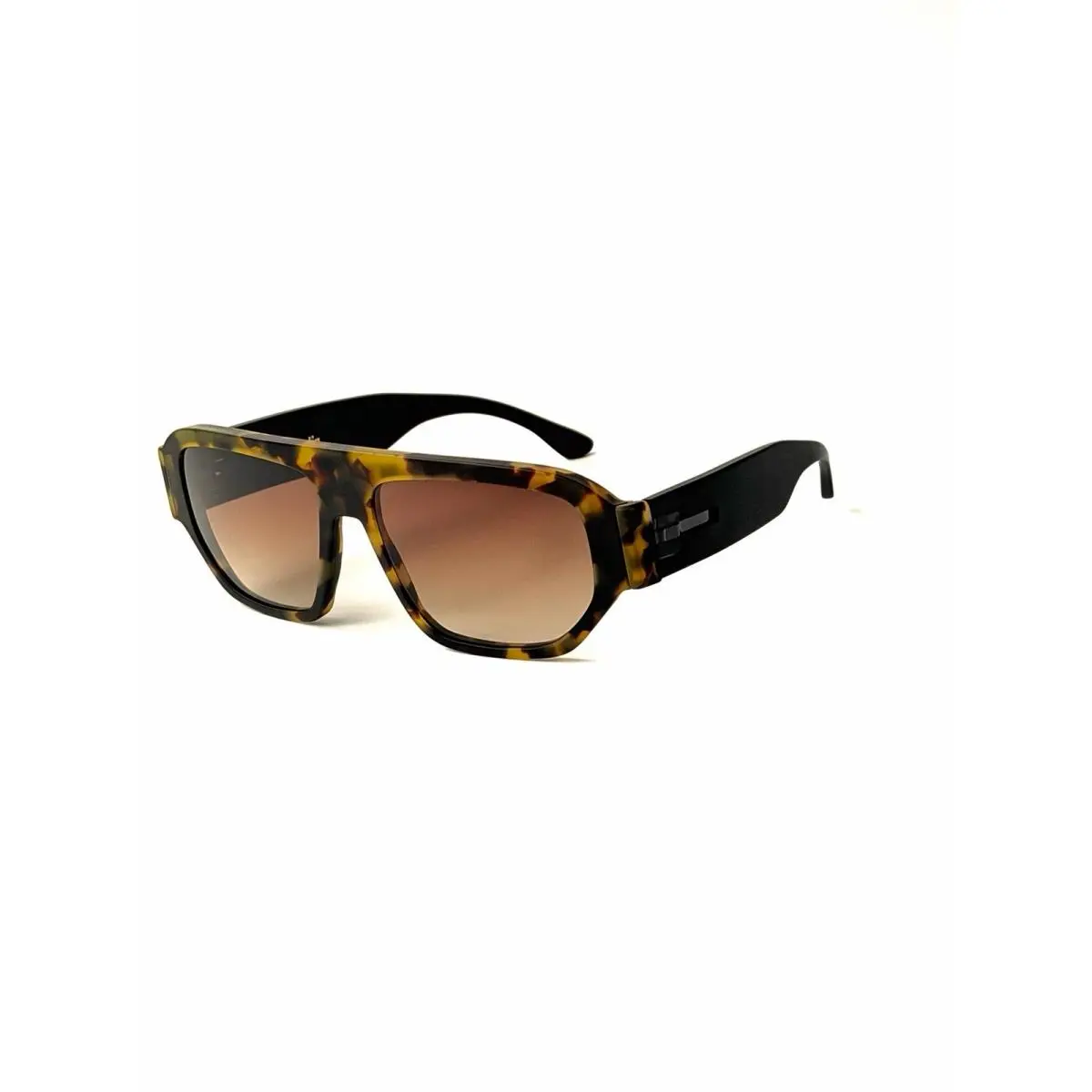 IC Berlin Sam A0682 847 Ecohoney Matte/brown Gradient 57-16-145 Sunglasses - Frame: EcoHoney Matte, Lens: Brown Gradient