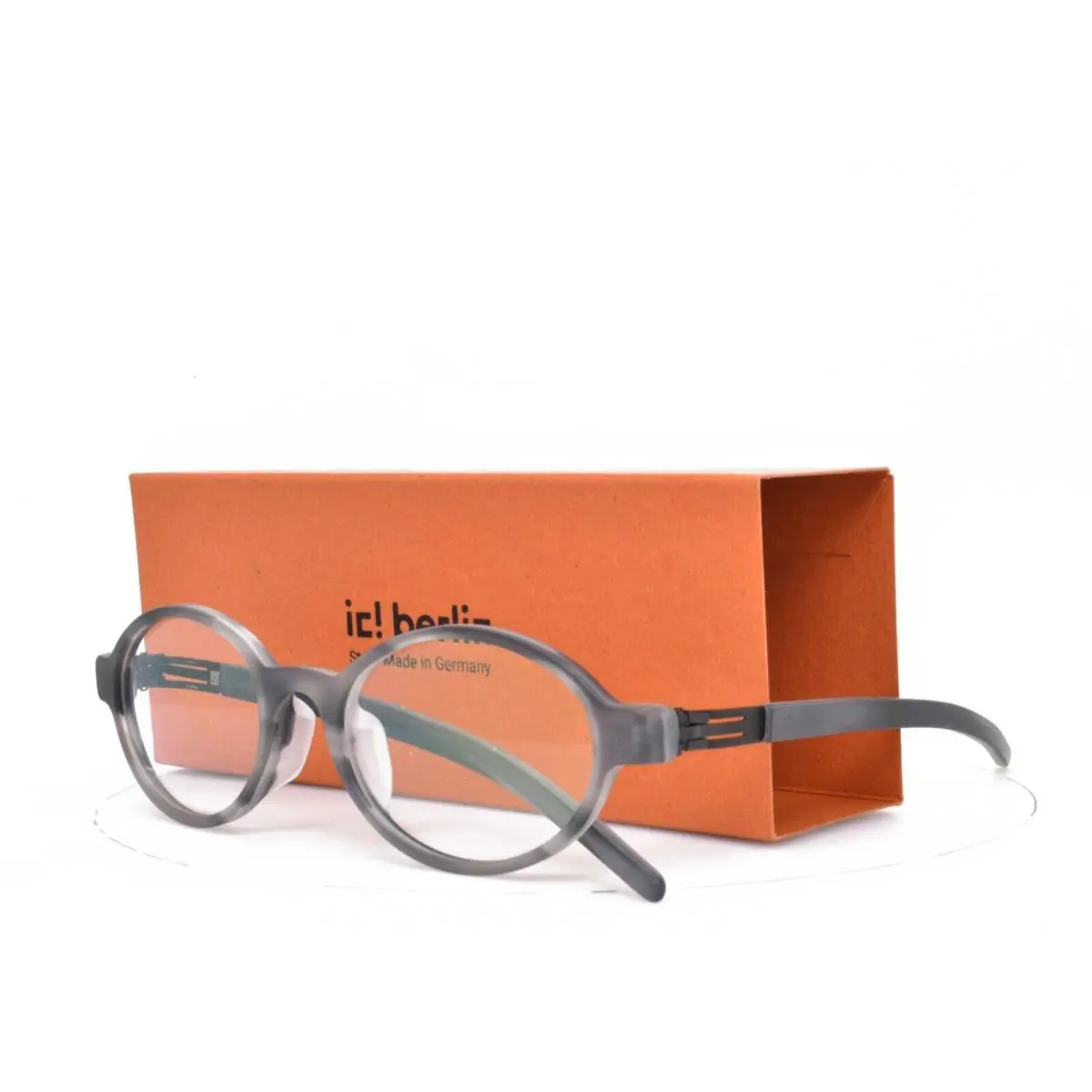 iC Berlin Eyeglasses Franziska East Grey Matte Frame 48-20-145 Asian Fit by ic! berlin
