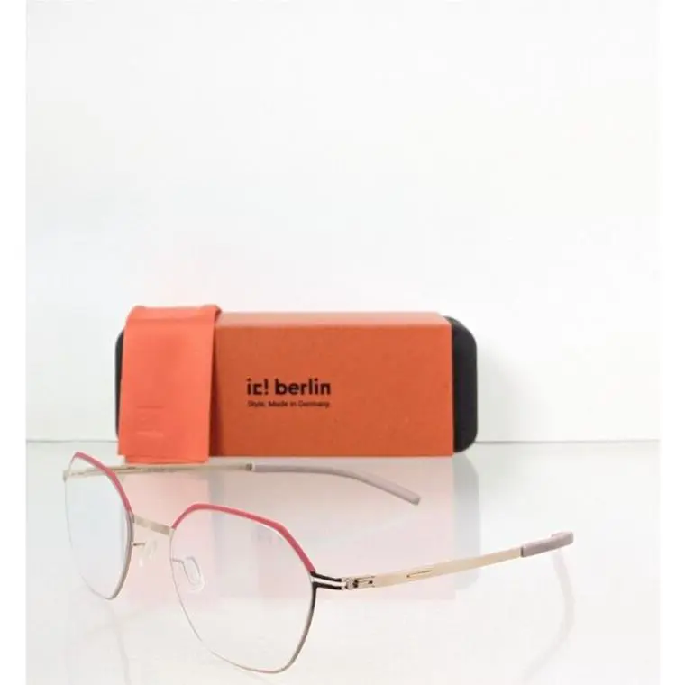 ic Berlin Eyeglasses Model Maloja Rogochi Gold 48mm