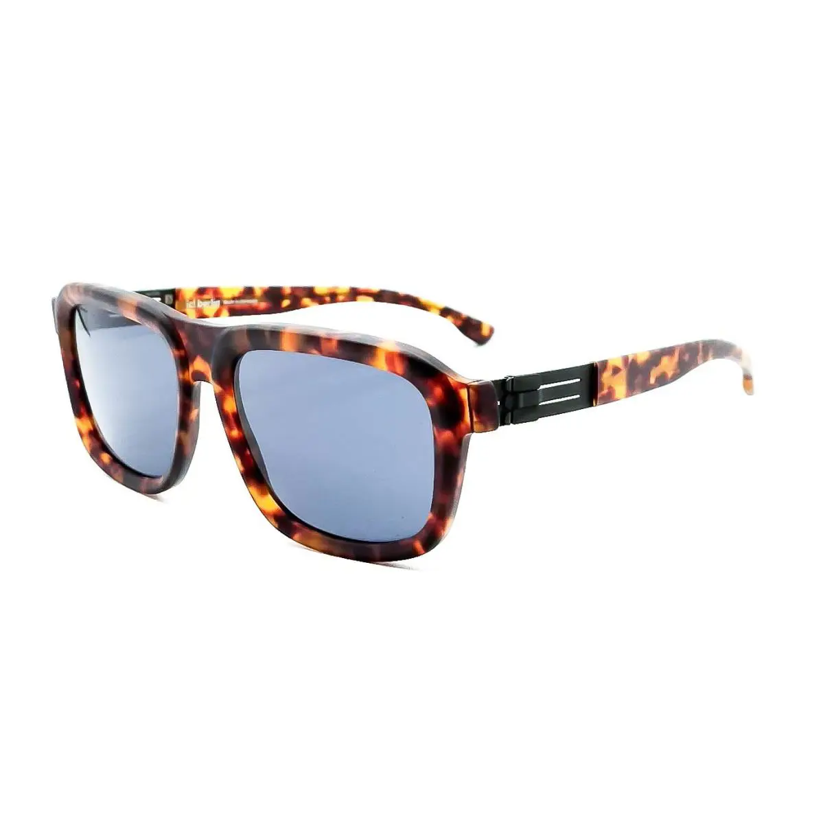 ic Berlin Rufus Sunglasses Col. Magma/blue Lenses Size 55